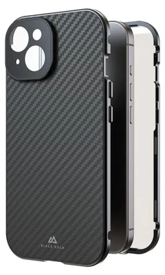 Image de Coque de protection "360° Glass" pour Apple iPhone 16, Carbone