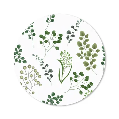 Obrázek produktu pro Podložka pod myš - Byliny - Eukalyptus - Design - 20x20cm - Podložka pod myš