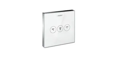 Productafbeelding van Hansgrohe ShowerSelect Glass, wastafel, chroom, wit
