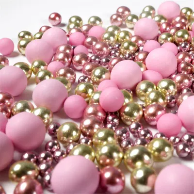 Produktbild von Streuselheld Schokomix Rosa 40g Streusel zum Dekorieren und Verzieren von Gebäck aller Art wie Torten Kuchen Keksen Zuckerstreusel