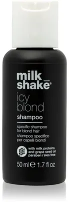 Immagine prodotto di Milk Shake Icy Blond Shampoo - Shampoo antigiallo per capelli biondi 50 ml