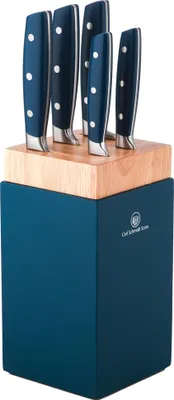 Obrázok produktu pre Sada nožov Carl Schmidt Sohn-Kamen, nehrdzavejúca oceľ/drevo, strieborná/modrá