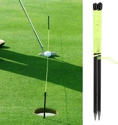Golf Swing Put Rope Stick für Anfänger - Alignment Stick und Trainingshilfe für draußen, verbessere deine Golfkünste und
