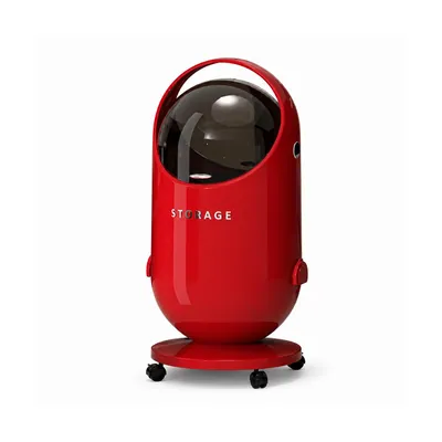 Image de Poubelle de 20 litres, rouge