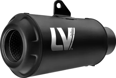 Image de LeoVince LV-10 Slip-On noir d'échappement approuvé pour DUCATI