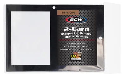 Immagine prodotto di BCW Supporto magnetico per 2 carte con bordo nero 35pt
