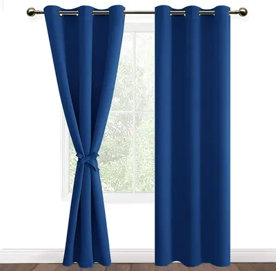 Obrázek produktu pro Sada dvou zatemňovacích závěsů s poutky, rozměry 117 x 228 cm