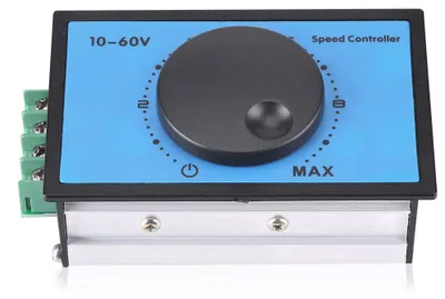 PWM Motorspeedregler DC 10-60V 20A, 12V-48V einstellbar