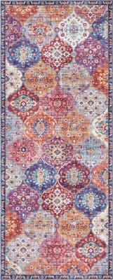 Image de Elle Decortion Imagination Designteppich Kashmir Ghom Multifarben