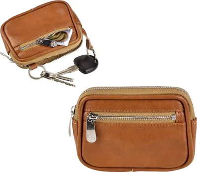 Produktbild von Sonnenleder Schlüsseletui CHOPIN Leder Schlüsseltasche natur braun FUN-11-01
