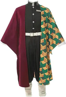Produktbild von Merkloos Kostüme - "Anime Adventures: Kamado Nezuko und mehr - Das ultimative Cosplay-Kostüm für Halloween und Motto-Partys!" - Größe S-M