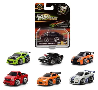 Productafbeelding van Fast & Furious voertuigen, schaal 1:43, kleine modellen