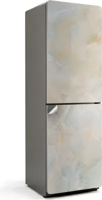 Obrázek produktu pro Přírodní mramorový vzor - Samolepka na lednici - Dekorace na lednici - Samolepicí fólie na lednici - Dekorace do kuchyně - 60x190 cm