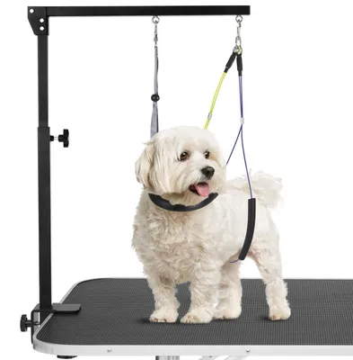 Immagine prodotto di Solidchoice - Braccio regolabile per toelettatura cani con morsetto antiscivolo, ideale per uso domestico