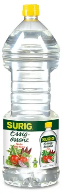 Obrázek produktu pro Surig octová esence s 25% kyselostí lehká pro dobrou kuchyni 2000ml