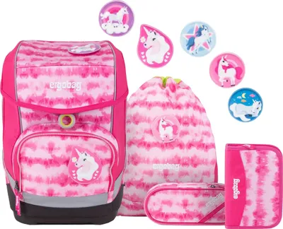 Produktbild von Ergobag Cubo ZauBärwatte Schulranzen Set 5tlg.