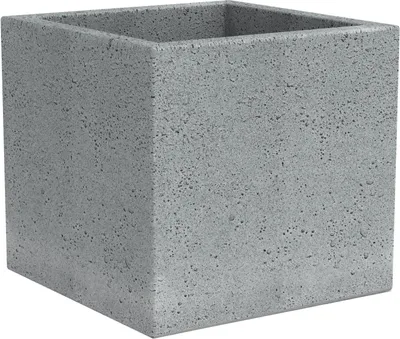 Produktbild von Scheurich 240/30 Pflanzgefäß C-Cube Stony Grey - 28,5 cm x 28,5 cm x 27 cm; 55822