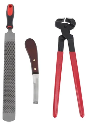 Huf-Trimmer-Kit für Pferde und Ziegen, 1 Set
