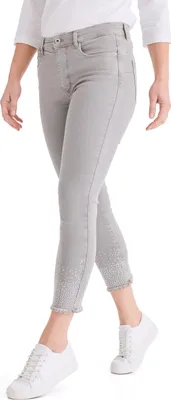 Produktbild von Stooker Women RIO Damen 5-Pocket-Jeans Skinny Fit 44 (Länge 26) silvergray