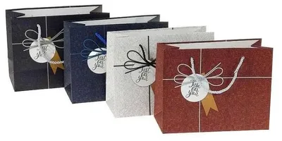 Produktbild von Geschenktüte 23 x 18 x 10 cm MIX – ADAR