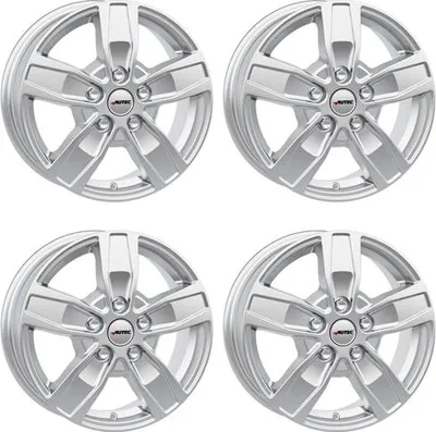 Produktbild von 4 Autec Quantro Felgen 6x15 5x118 SIL für Fiat Ducato Aluräder5x118 SIL für Fiat Ducato Aluräder