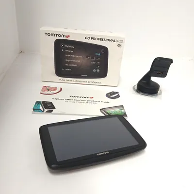 Produktbild von TomTom GO Professional 620, Portugiesisch, Bulgarisch, Tschechisch, Dänisch, Niederländisch, Englisch, Estnisch, Finnisch,..., Ganz Europa, 15,2 cm (6"), 800 x 480 Pixel, 154 ppi, Flash