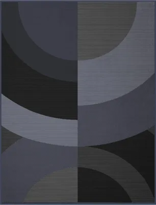 Produktbild von Biederlack Wohndecke Hartford Größe 150x200 cm Blue Plaid