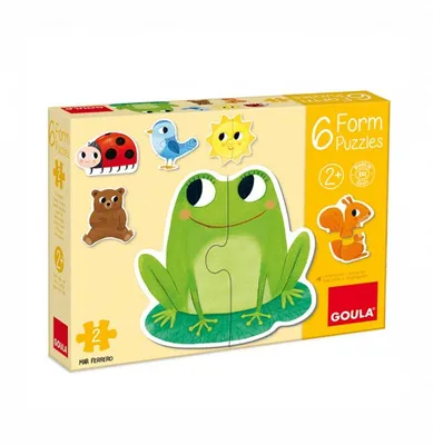 Obrázek produktu pro Goula 53173, 12 kusů, Zvířata, 2 rok/roky
