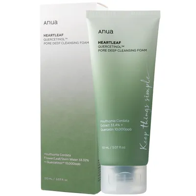 Image de Anua Heartle Heartle Quercetinol Pore Deep Cleansing Foam 150 ml