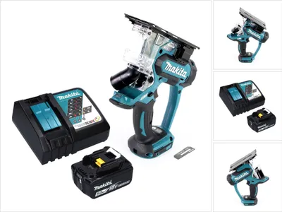 Produktbild von Makita DSD 180 RT1 Akku Gipskartonsäge 18 V + 1x Akku 5,0 Ah + Ladegerät