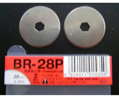 Produktbild von Ersatzklingen BR 28 P für Rollenschneider RO1P Freistilschnitt VE=2 Stück