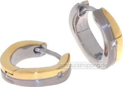 Produktbild von Boccia Titancreolen mit Diamant 0563-04
