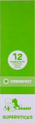 Produktbild von Jolly 3001-0130 Supersticks Aqua Buntstifte, Kinderfest, blauviolett (12er Pack)