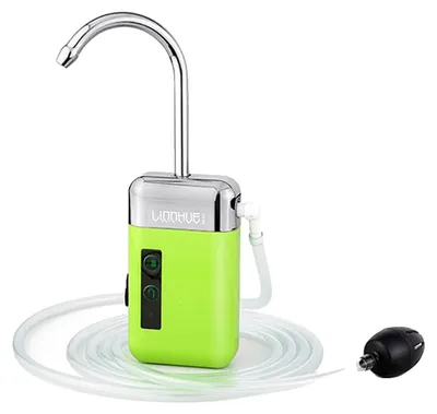 Immagine prodotto di Pompa ad aria automatica, 3 modalità, ricarica USB, verde