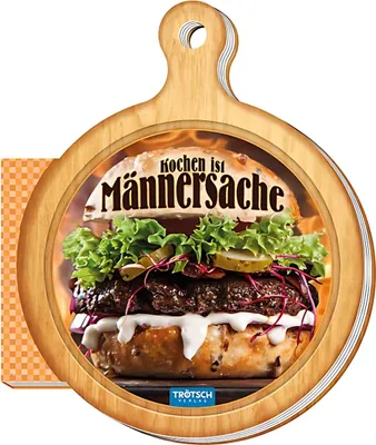 Obrázok produktu pre Kuchárska kniha pre mužov "Varenie je mužská práca": jednoduché, rýchle a chutné recepty (darčeková kuchárska kniha)