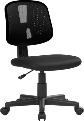 Produktbild von Bürostuhl Dlazeti, Arbeitsbürostuhl, Ergonomischer Bürositz, 49x43h81/93 cm, Schwarz