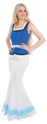 Produktbild von Chaks - Falbala Kostüm Damen, offizielles Asterix und Obelix Outfit, 2-teiliges Gallierin Set für Karneval & Comic Con