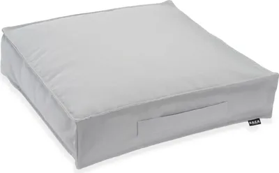 Produktbild von H.O.C.K. Classic Uni Outdoor Matratzenkissen 50x50x10cm hellgrau