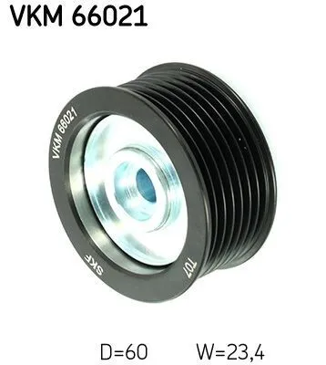 Produktbild von SKF VKM 66021 Umlenkrolle Keilrippenriemen für SUZUKI Grand Vitara II SUV (JT, TE, TD)