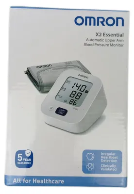 Produktbild von OMRON X2 Essential Blutdruckmessgerät Oberarm klinisch validierter Allrounder