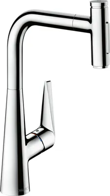Produktbild von Hansgrohe Talis Select M51 Armatur Wasserhahn Einhebel-Küchenmischer 300, Ausziehbrause, 2jet Chrom - inkl.