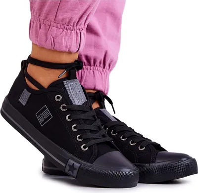 Produktbild von Klasyczne Niskie Trampki Big Star JJ274257 Czarne 37