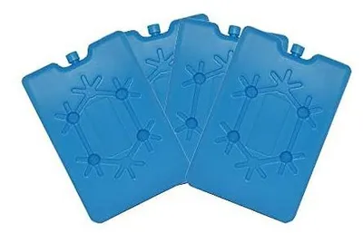 Image de Solidchoice - Coffret de 4 blocs réfrigérants de 200 ml pour sacs isothermes