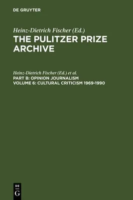 Produktbild von Cultural Criticism 1969-1990
