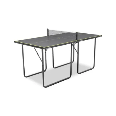 A JOOLA indoor midsize table tennis table with a net, shown on a white background.