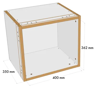 Immagine prodotto di Set per incasso a parete Knauf S 400 mm x 362 mm