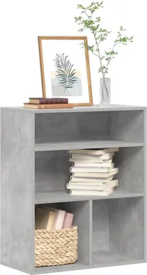 Produktbild von Möbel Bücherregal Betongrau 60x30x71,5 cm Holzwerkstoff 2025