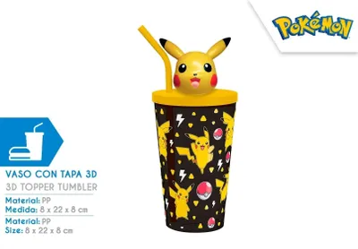 Obrázok produktu pre Kubek Pokemon 3D z toperem PK00028
