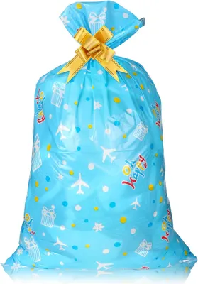 Produktbild von Große Geschenktüte blau 56x36 Zoll