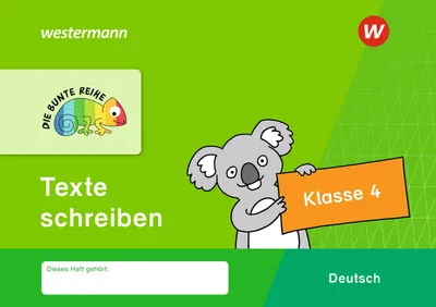 Produktbild von DIE BUNTE REIHE - Deutsch. Klasse 4. Texte schreiben
